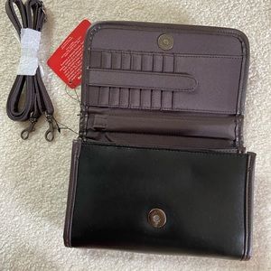 Leather Wallet Handbag